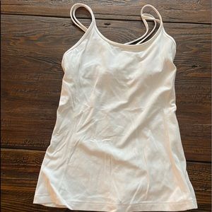 Lululemon white tank top
